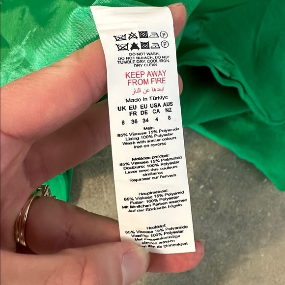 NWOT Nasty Gal Textured Green Blazer - Picture 9 of 10